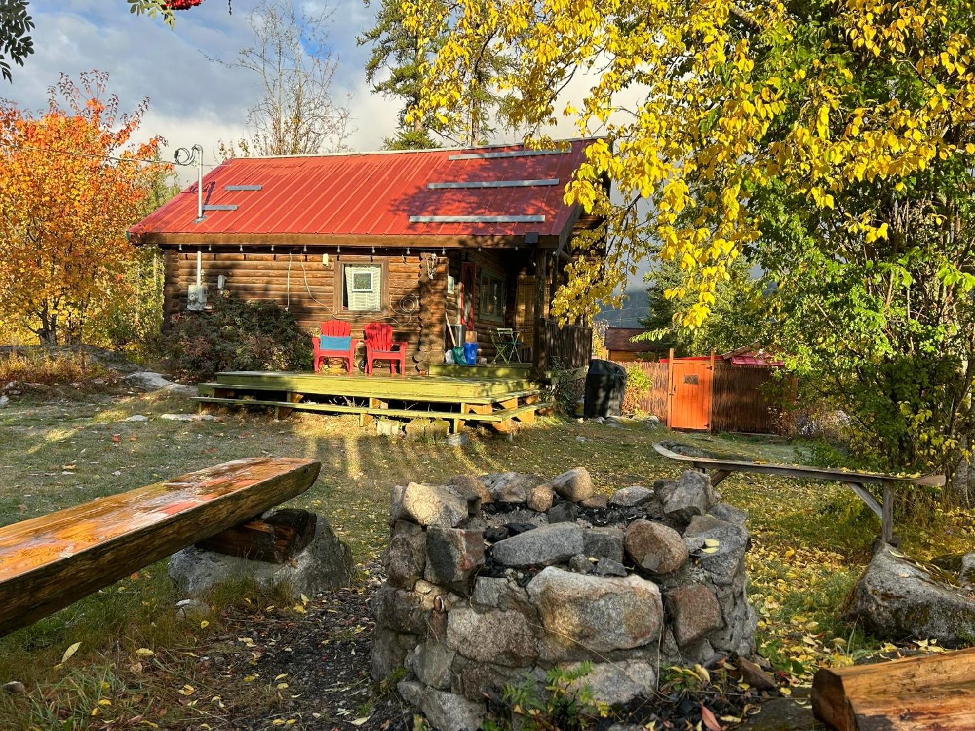 Morning Star Log Cabin نيلسون الغرفة الصورة